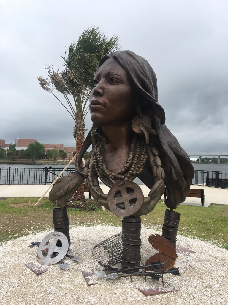 Ulele statue in Tampa